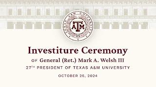 2024 Presidential Investiture | Texas A&M University