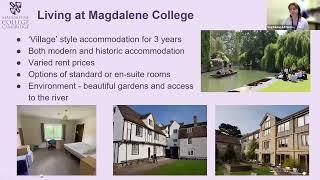 Introduction to Magdalene College Cambridge