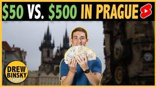 $50 VS. $500 in Prague!!! Europe's Best City