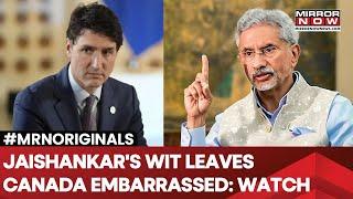 India-Canada Tensions: Hindi Proverb To 'Newton', Watch How Jaishankar Showed The Mirror To Trudeau