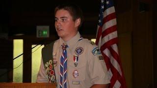 Ryan Mahoney's Eagle Scout Court of Honor