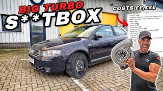 We put a MONSTER turbo on the S**T BOX..