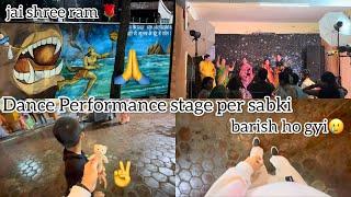 Bhen ki shadi se phle stage per dance performance hui sabki  #wedding #dance #vlog #viral #ratlam