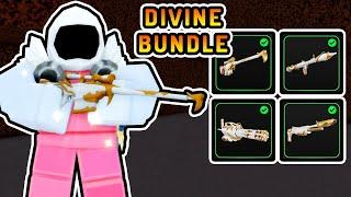 SHOWCASING The DIVINE BUNDLE In Roblox FLAG WARS!