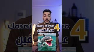 معلومات هتصدمك عن الدلافين !