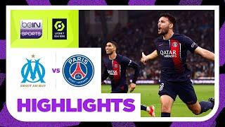 Marseille v PSG | Ligue 1 23/24 Match Highlights