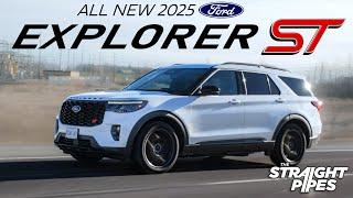 2025 Ford Explorer ST Review - Perfect Family 3 ROW SUV