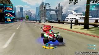 Cars 2: The Video Game | Francesco Bernoulli - Buckingham Sprint! | WhitePotatoYT!