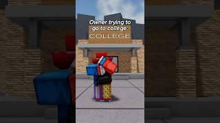 Tsb Owner tryna go to college: #roblox #thestongestbattlegrounds #tsb