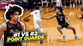 #1 vs #2 PGs In The Nation GO AT IT!! Dylan Harper Vs Tahaad Pettiford WILD Playoff Game!