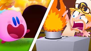 Can you beat Kirby before I cook a FULL meal?