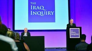 Sir John Chilcot unveils report into Iraq war