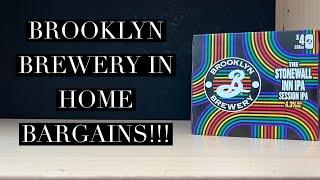 Brooklyn The Stonewall Inn IPA Review , Brooklyn Brewery , Home Bargains Craft Beer Review