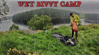 TESTING A BIVVY IN THE RAIN AND PERFECT BURGERS - WILD CAMPING - Yorkshire Dales UK