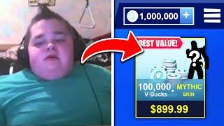 5 Kids WHO STOLE CREDIT CARDS FOR FORTNITE V BUCKS!