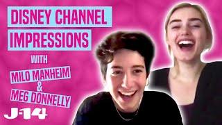 ZOMBIES 2 Stars Milo Manheim and Meg Donnelly Do Disney Channel Impressions