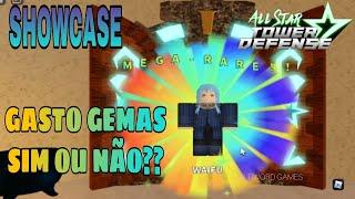 SHOWCASE RIMURU 5 STAR ALL STAR TOWER DEFENSE Roblox - Vale Apena Gastar gemas com Mega Raro Rimuru?