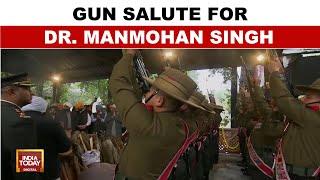 Former PM Manmohan Singh's Cremation & Gun Salute: Nation Bids Farewell To Ace Economist