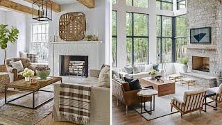 Cozy Modern Country Living Room Decor Ideas