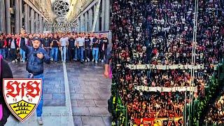  VFB Stuttgart Fans Away at Turin • UCL • Juventus vs VFB Stuttgart (0-1)•