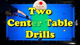 Pool Drill: Two Center Table Drills