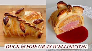 MICHELIN STAR Duck & Foie Gras Wellington with Plum Sauce - Fine Dining Recipe