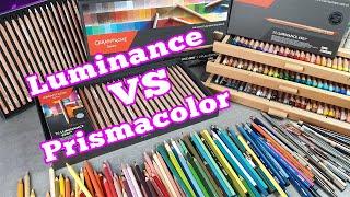 Prismacolor VS Luminance! Vergleich - Test - Farben