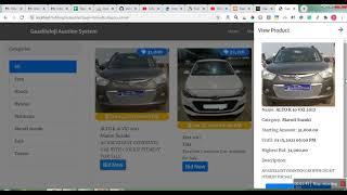 Online Auction System Project