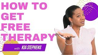 5 Ways to Get Free Therapy