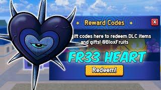 LEVIATHAN HEART CODE BLOX FRUITS ROBLOX