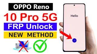 OPPO Reno 10 Pro 5G Gmail Account Remove | ANDROID 13 (Without pc)