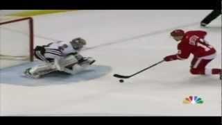 Pavel Datsyuk shoot-out attempt Chicago 4-7-12