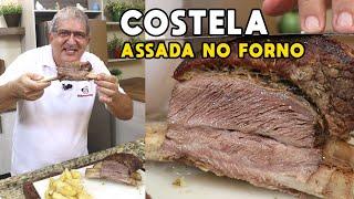 Como Fazer Costela no Forno com Batatas - Tv Churrasco