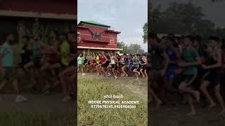 IndianArmy Physical Test Practice 4:40 Shorts Indore Physical Academy 9770678245