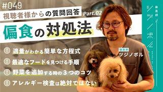 【Part.02】獣医は適切なフードをどうやって提案している？偏食に悩むすべての飼い主様へ【獣医師ツジノボル】