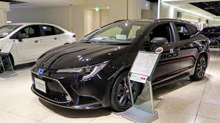 カローラツーリング W×B スパークリングブラックパールクリスタルシャイン TOYOTA 2020 COROLLA Touring