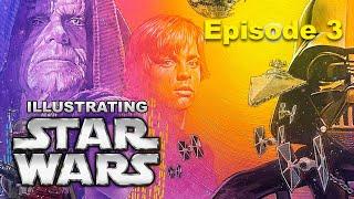 ILLUSTRATING STAR WARS: Adding Speckles and Splotches | Highlights Colorful Lights