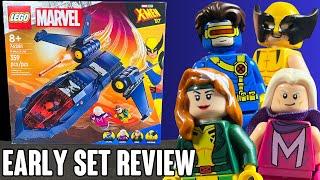 EARLY REVIEW: 2024 LEGO X-Men X-Jet Set 76281