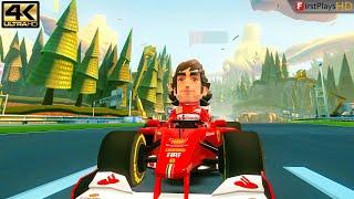 F1 Race Stars (2012) - PC Gameplay 4k 2160p / Win 10