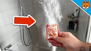 Streue Backpulver an deine Dusche und STAUNE WAS PASSIERT(Genialer Trick)