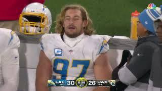 Joey Bosa was HEATED after no false start was called on Jags TD