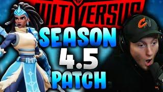 OFFICIAL Multiversus Season 4.5 Patch! Training, Shields & More! (Reaction)