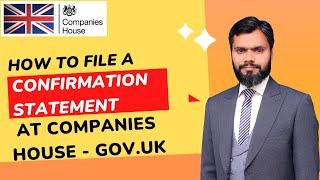 How to file a Confirmation Statement at Companies House - GOV.UK