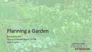 Planning a Garden