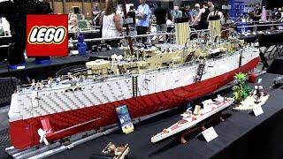 Huge LEGO USS Olympia Ship from Battle of Manila Bay (Spanish–American War 1898)