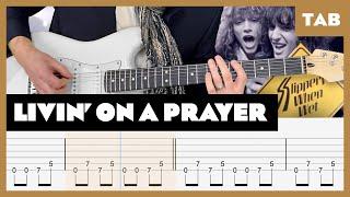 Bon Jovi - Livin' on a Prayer  - Guitar Tab | Lesson | Cover | Tutorial