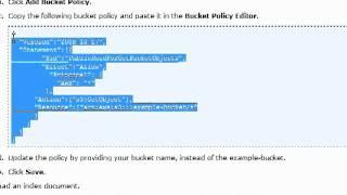 Hosting Websites on Amazon S3
