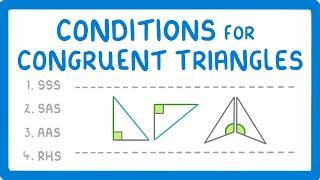 GCSE Maths - Congruent Triangle Rules #103