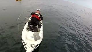 Kayaker Fishing for Rockcod ~ CCKF