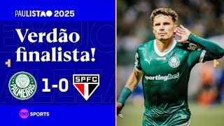 VEIGA CRAVA COM PÊNALTI POLÊMICO E VERDÃO ESTÁ NA FINAL! PALMEIRAS 1X0 SÃO PAULO